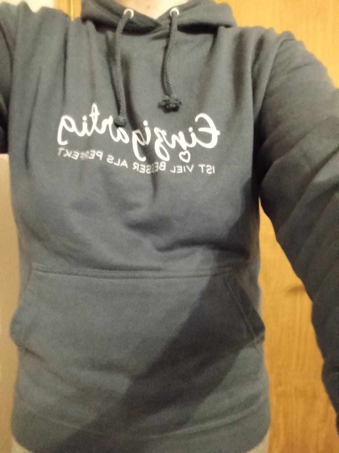 Customer photo review of Einzigartig -  Hoodie
