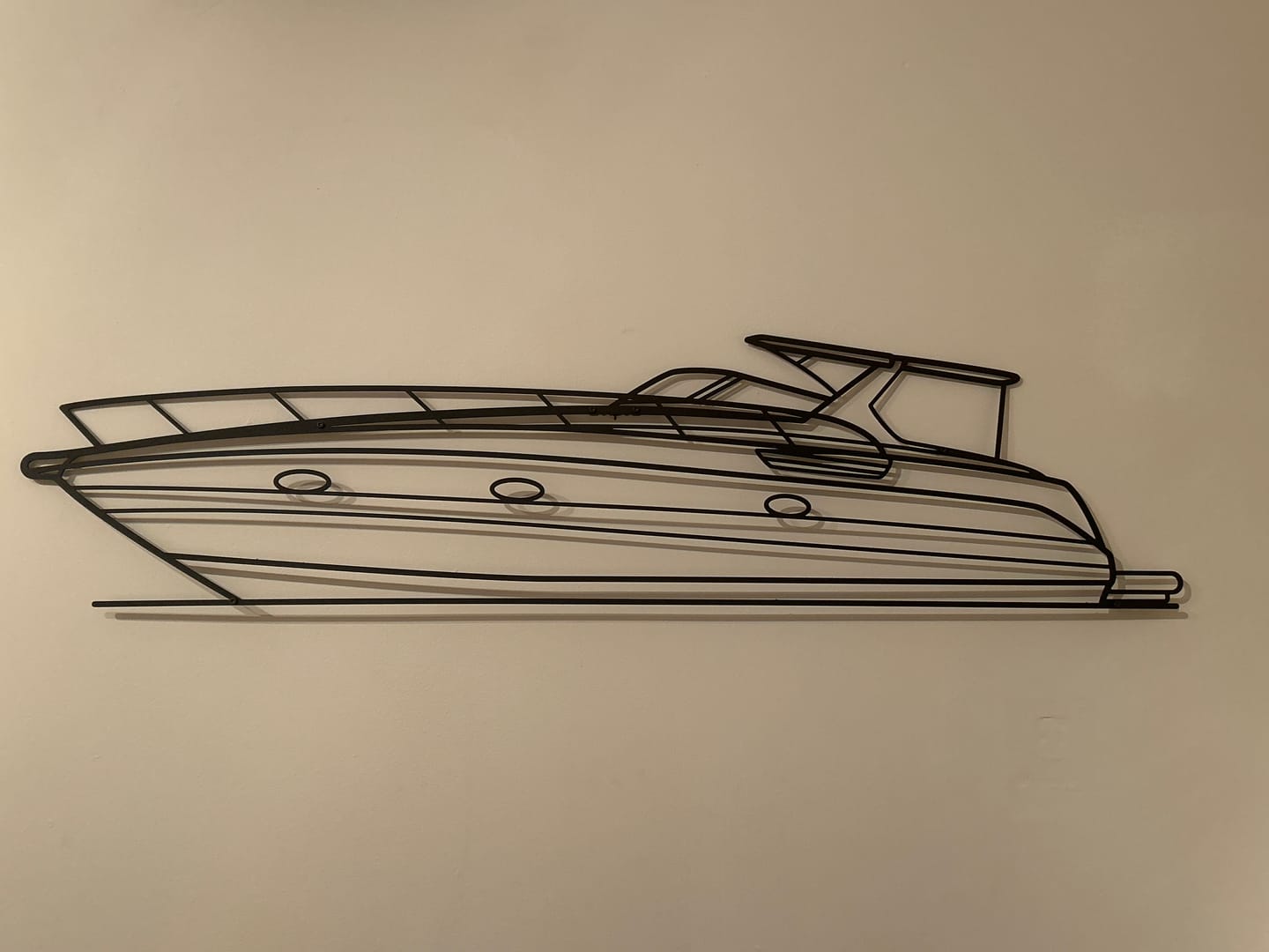 Customer photo review of Smeraldo 36 1994 Silhouette Metal Wall Art