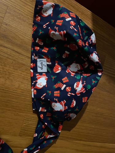 Customer photo review of Bandana OP Haube Bescherung