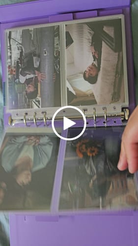 Customer video review of [Version 2] Custom A5 pages - 2-Pocket - Postcards