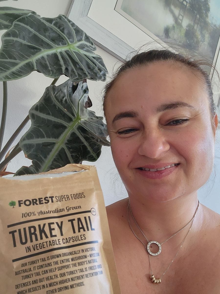 Customer photo review of Australian Grown Turkey Tail Capsules