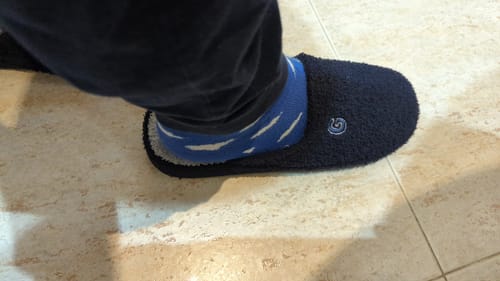 Customer photo review of Zapatilla casa Gomus punta cerrada