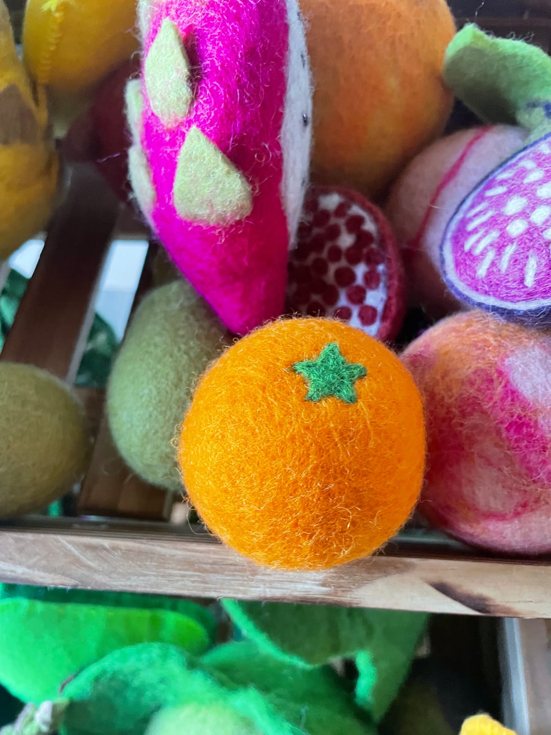 Customer photo review of Felt Orange