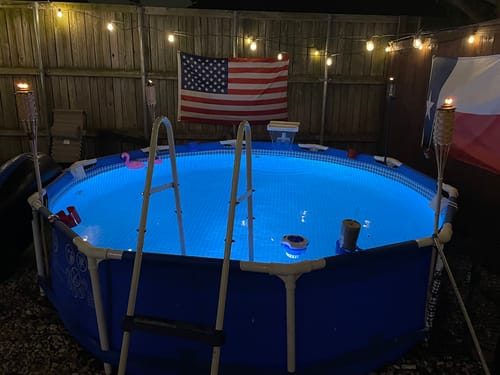Customer photo review of LED WaterProof Shower Light