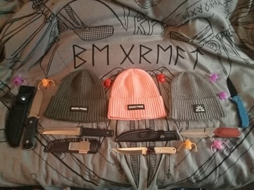 Customer photo review of Raven Forge Beanie Hat