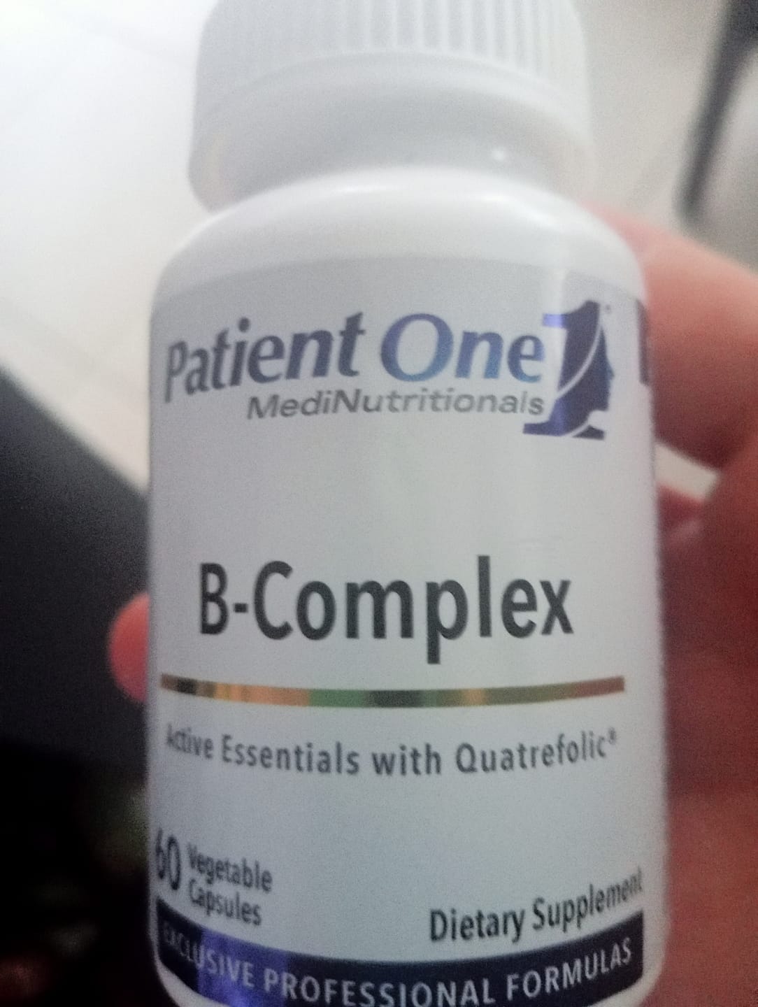 Customer photo review of Patient One B-Complex with Quatrefolic