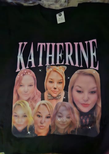 Customer photo review of CUSTOM VINTAGE TEE