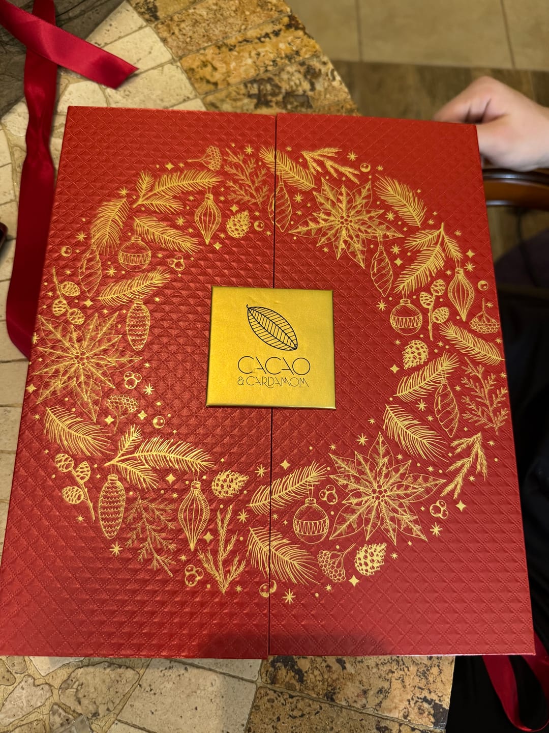 Customer photo review of The Advent Atelier: 24 Days of Chocolate