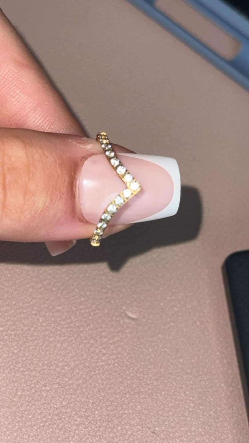Customer photo review of Crown Ring | 18K vergoldet