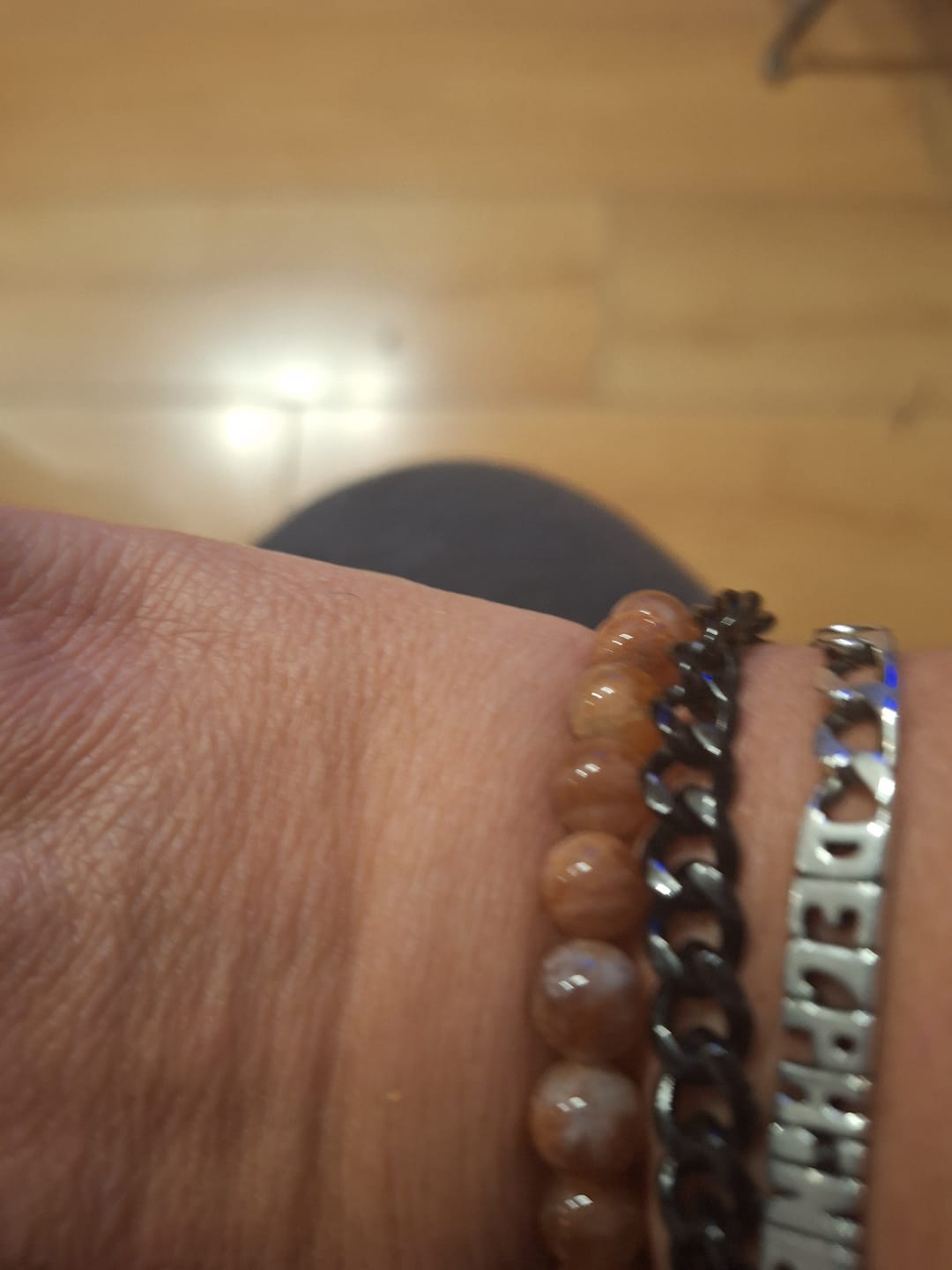 Customer photo review of Bracelet Pierre de Soleil