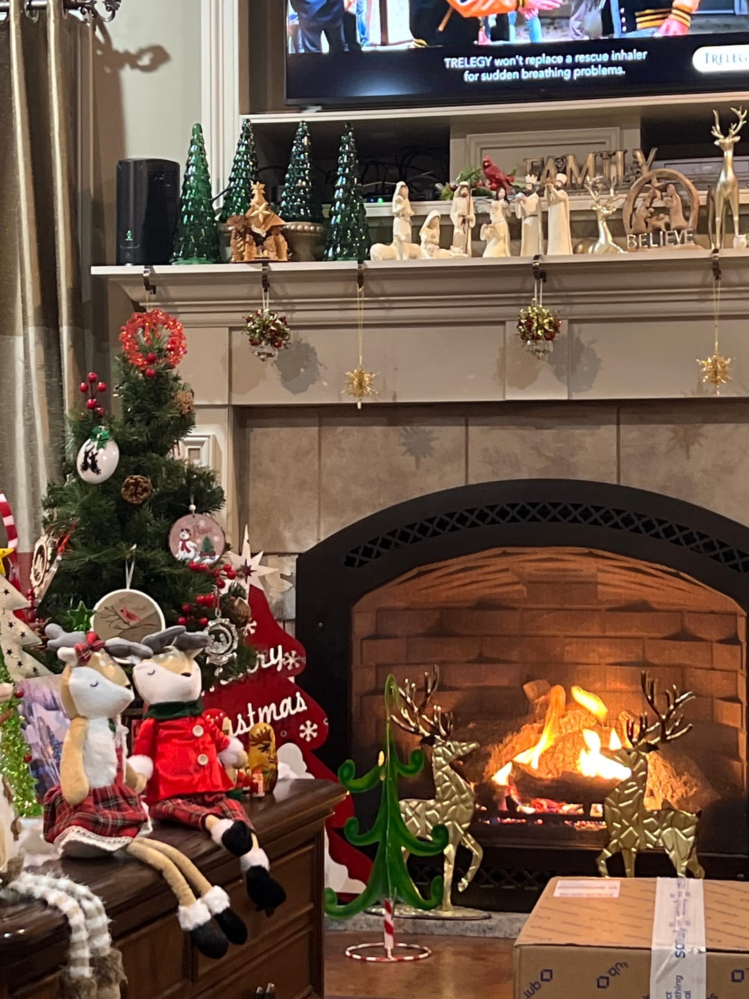 Customer photo review of Olive Wood Nativity Scene with Music Box - (8x6 Inches) - Holy Land Nativity