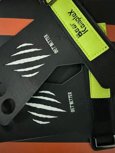 Customer photo review of Bear KompleX Black Diamond 3 Hole Gymnastic Grips