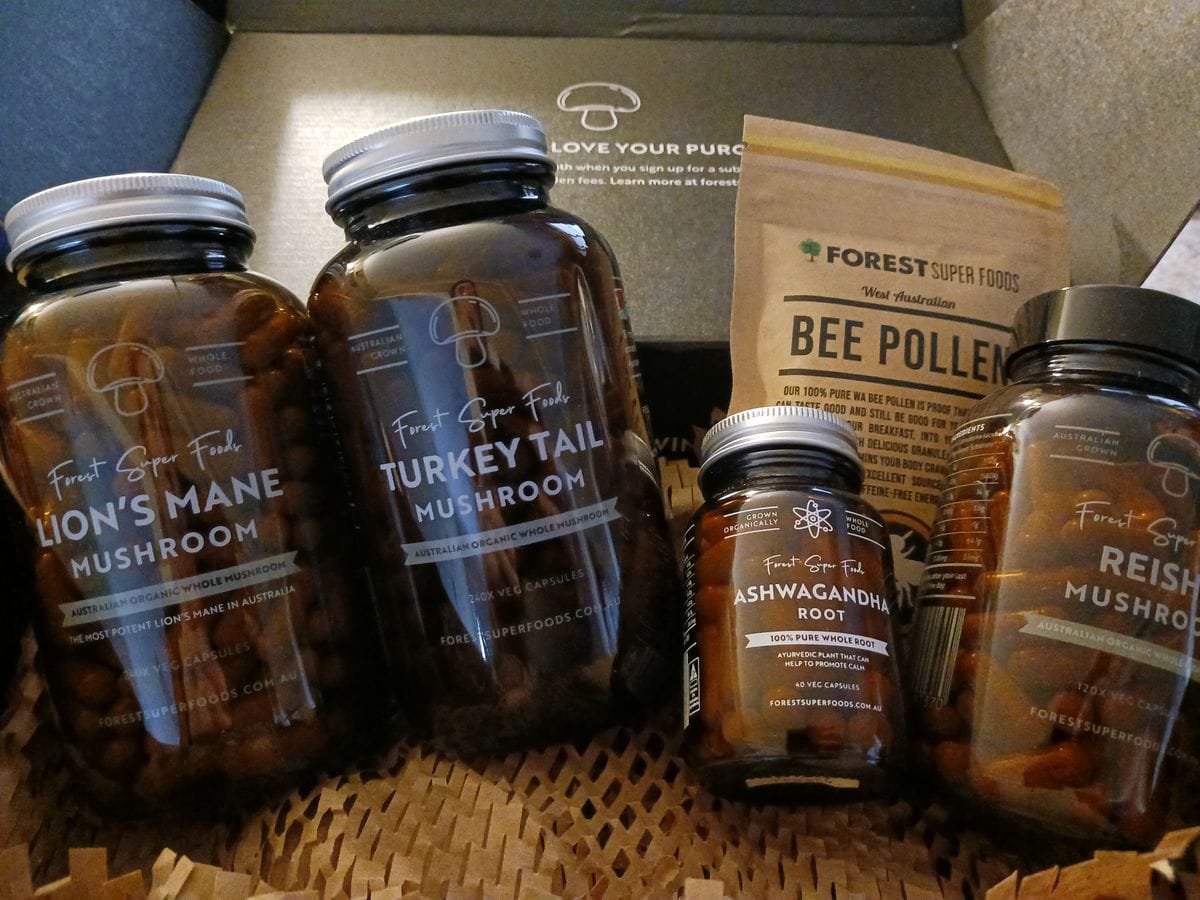 Customer photo review of Australian Grown Turkey Tail Capsules