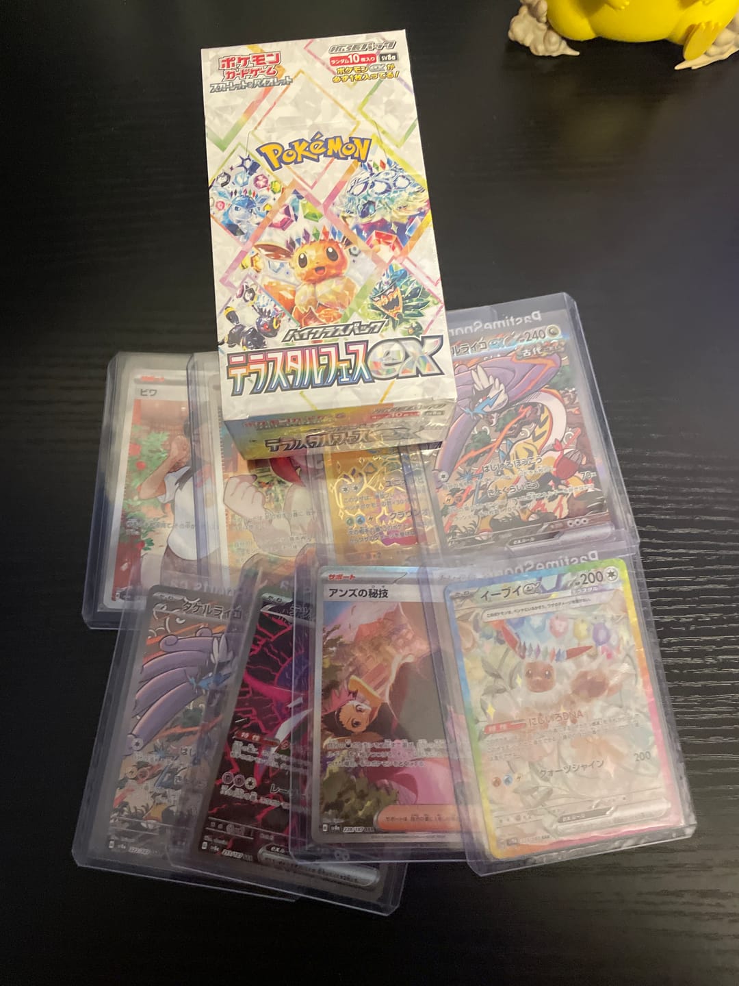 Customer photo review of Pokemon Terastal Festival ex (sv8a) Booster Box - Japanese