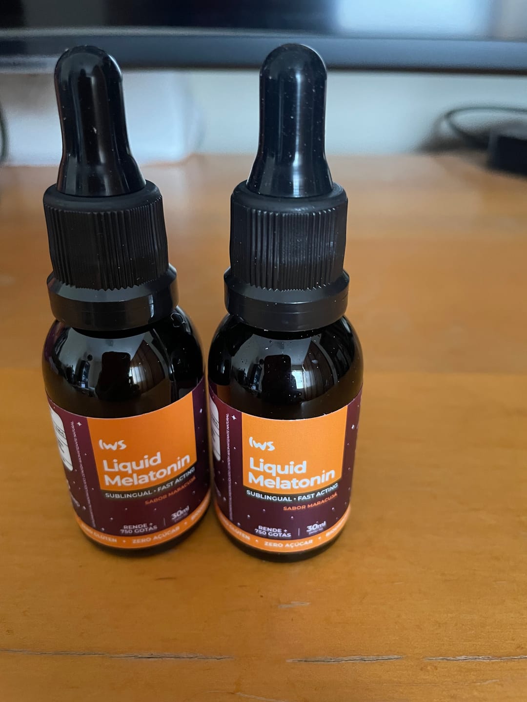 Customer photo review of Melatonina Líquida IWS 30ml Maracujá 750 gotas