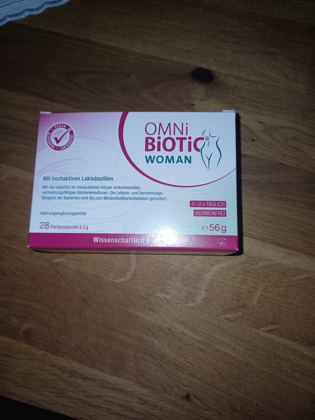 Customer photo review of OMNi-BiOTiC® WOMAN