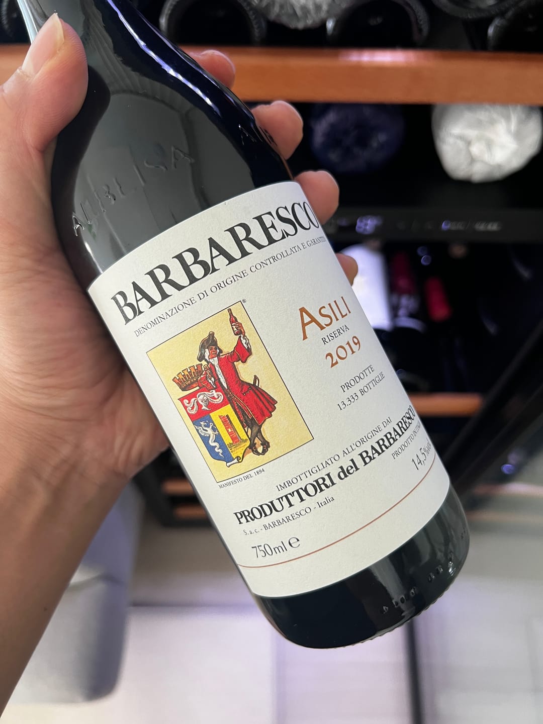 Customer photo review of Produttori del Barbaresco Barbaresco Riserva Asili 2019