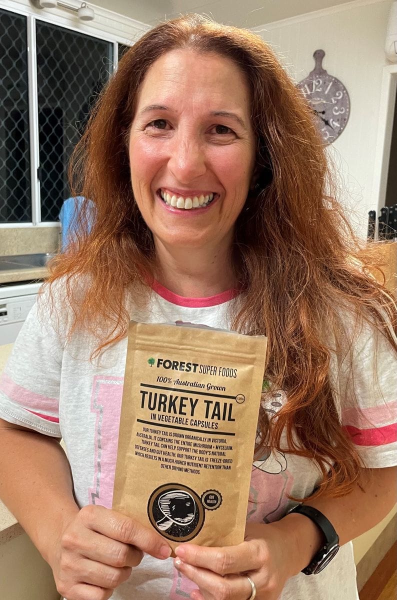 Customer photo review of Australian Grown Turkey Tail Capsules