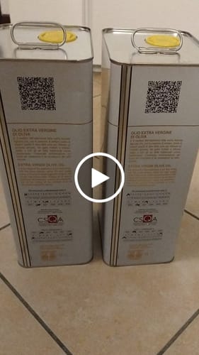 Customer video review of 2 lattine di olio extravergine di oliva • 2 X 5 Litri