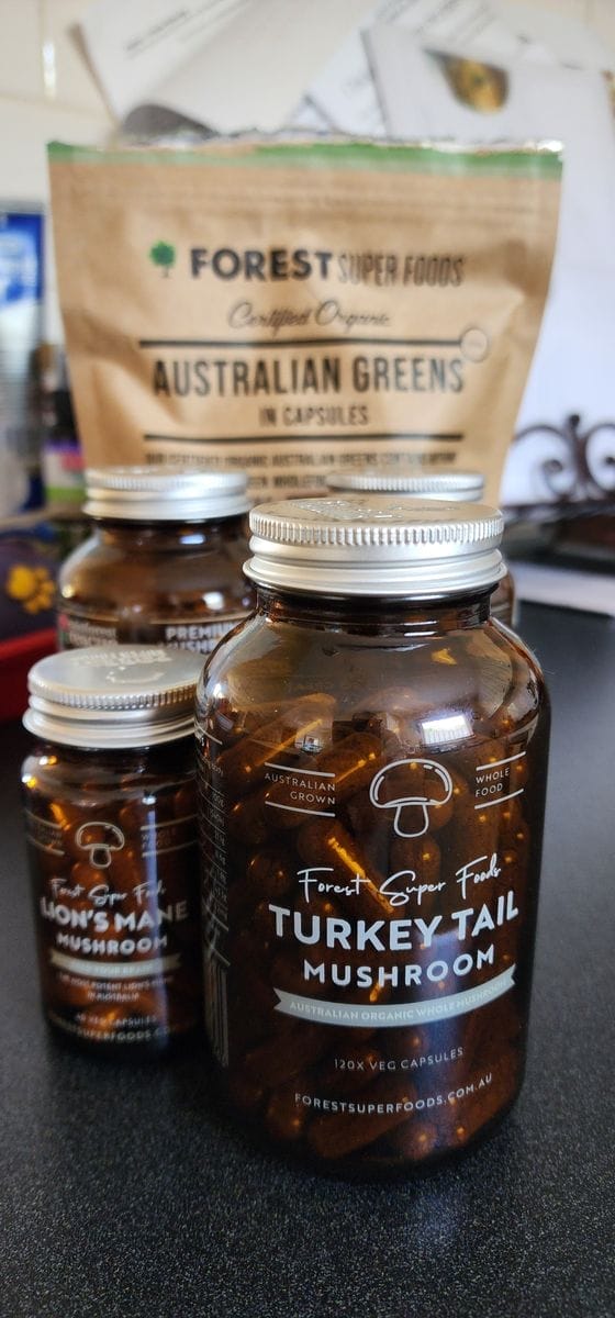 Customer photo review of Australian Grown Turkey Tail Capsules
