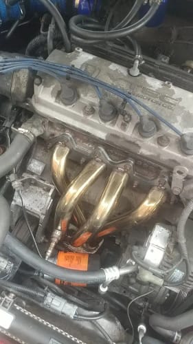 Customer photo review of Exhaust Header Manifold for Honda Accord 2.3 98-02