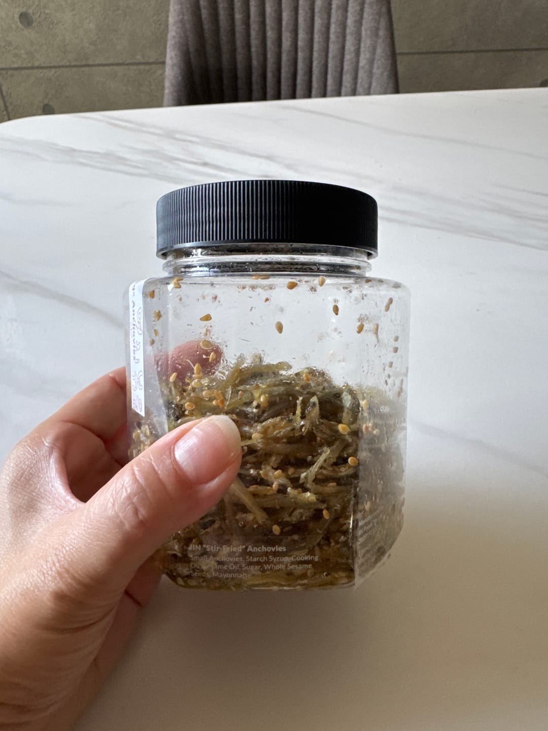 Customer photo review of JIN "Stir-Fried" Anchovies - 180g
