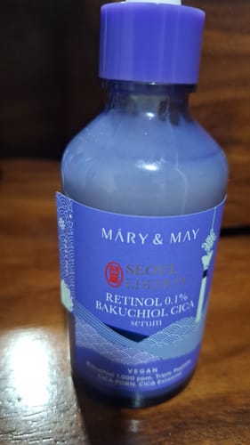 Customer photo review of Retinol 0.1% Bakuchiol Cica Serum