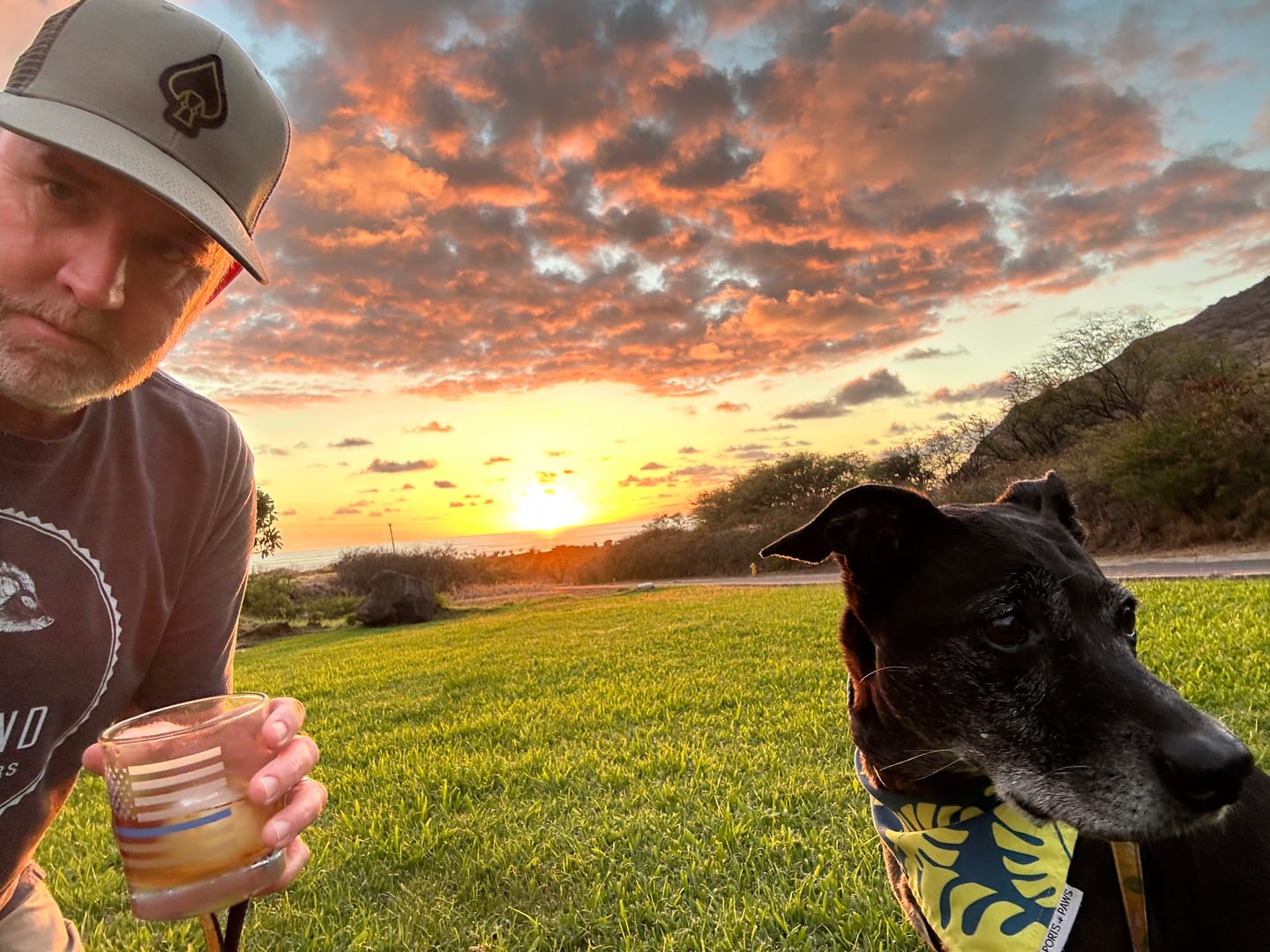 Customer photo review of W.O.E. Spearhead Trucker Hat