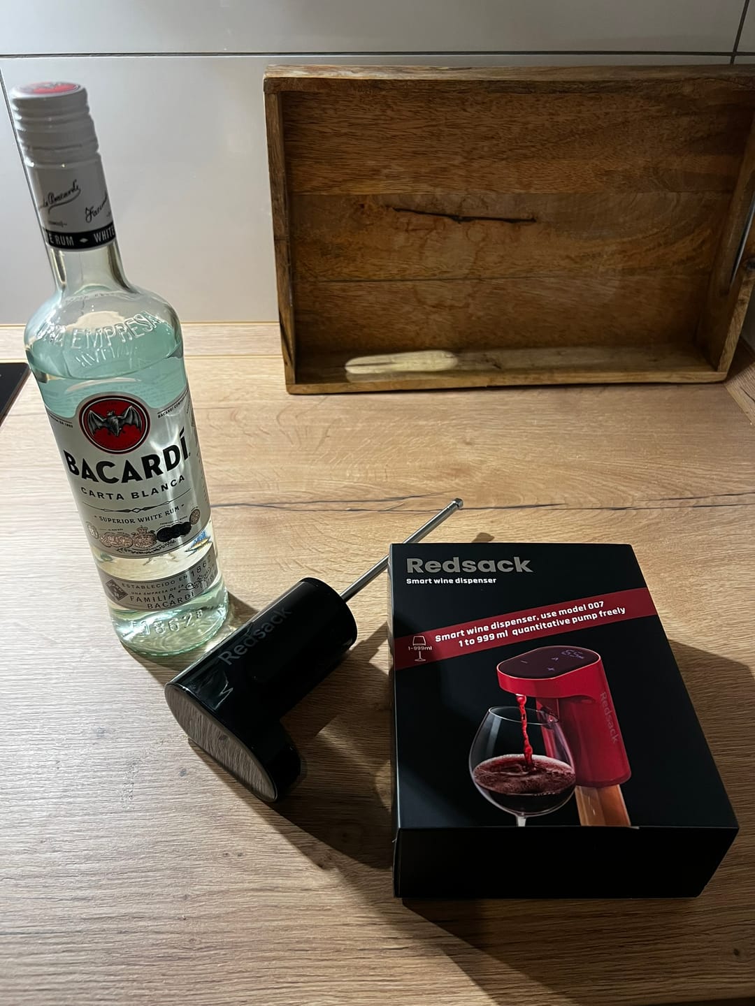 Customer photo review of Digitaler Getränkespender mit Mengenmodus