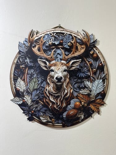 Customer photo review of Geyik V2 - Ahşap Puzzle