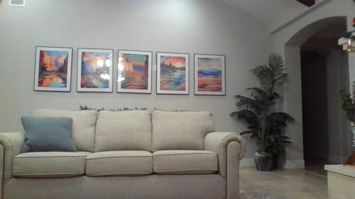 Customer photo review of Yellowstone National Park Commemorative Poster: A Pop Art Tribute