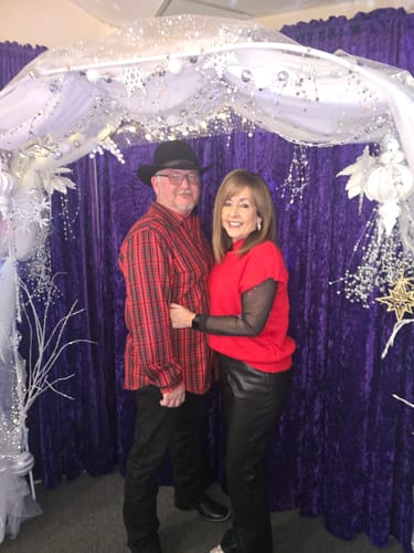 Customer photo review of Judy Blue - Tummy Control Faux Leather Bootcut Jeans