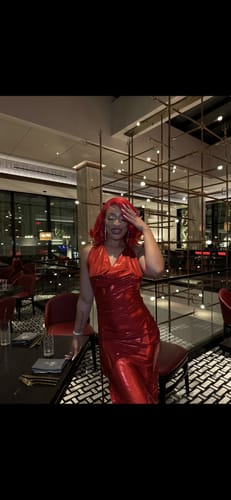 Customer photo review of Glitz Dress