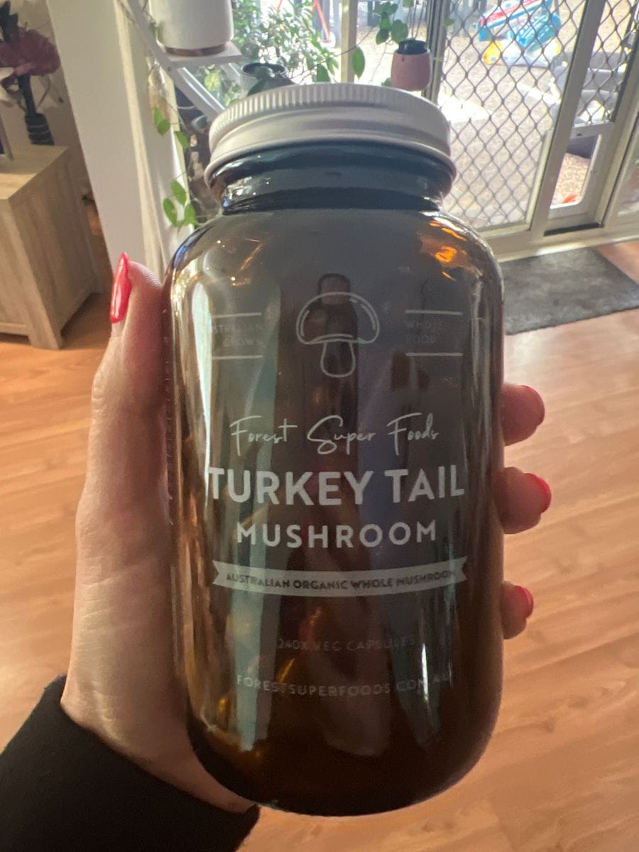 Customer photo review of Australian Grown Turkey Tail Capsules