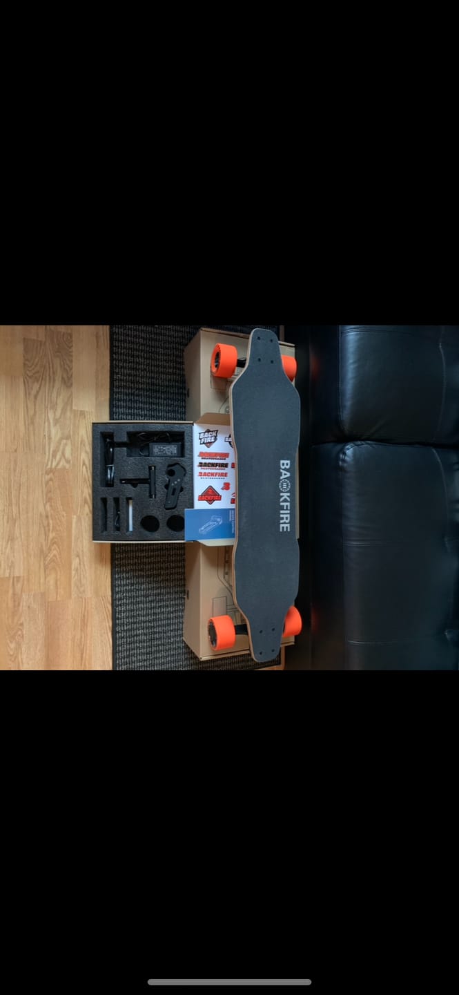 Customer photo review of Backfire G2 Black Electric Skateboard
