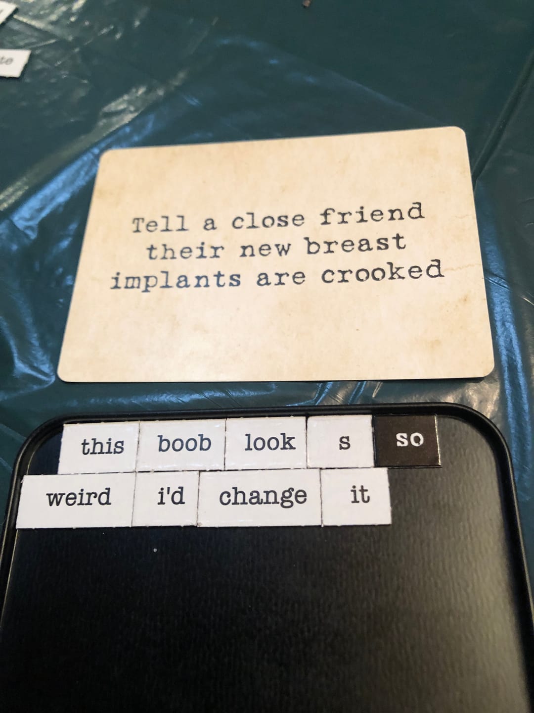 Customer photo review of Ransom Notes: NSFW (Not Safe for Work) Content Pack