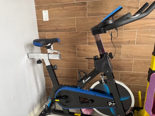 Customer photo review of Bicicleta Fija 18kg Ajustable Uso Rudo