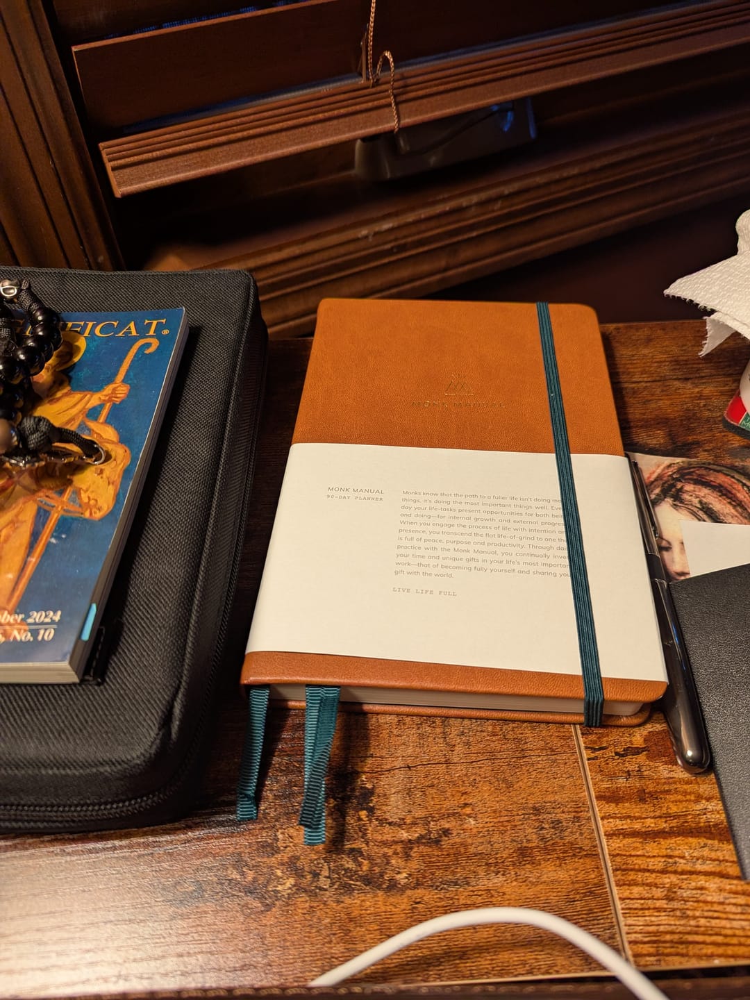 Customer photo review of Monk Manual™ 90-Day Planner