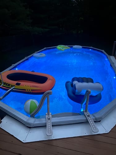 Customer photo review of LED WaterProof Shower Light