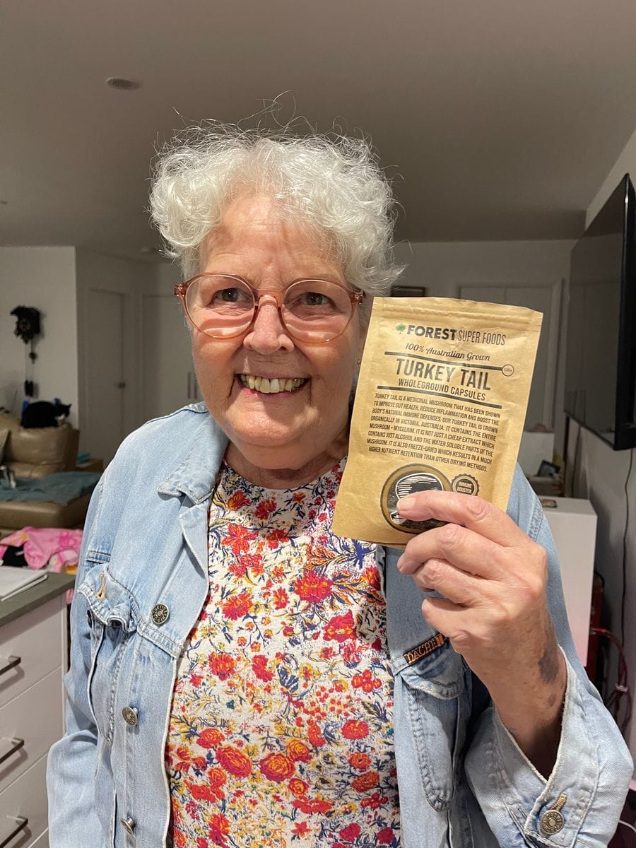 Customer photo review of Australian Grown Turkey Tail Capsules