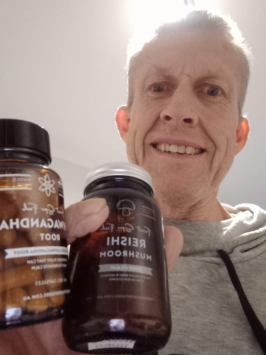 Customer photo review of Australian Grown Reishi Mushroom Capsules