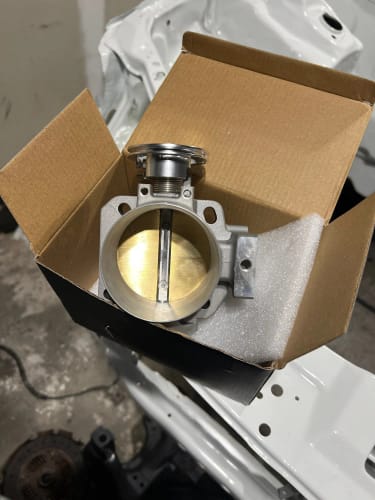 Customer photo review of 72mm Throttle Body for K-Series K20 K24 RBC/RRC/PRB/PRC