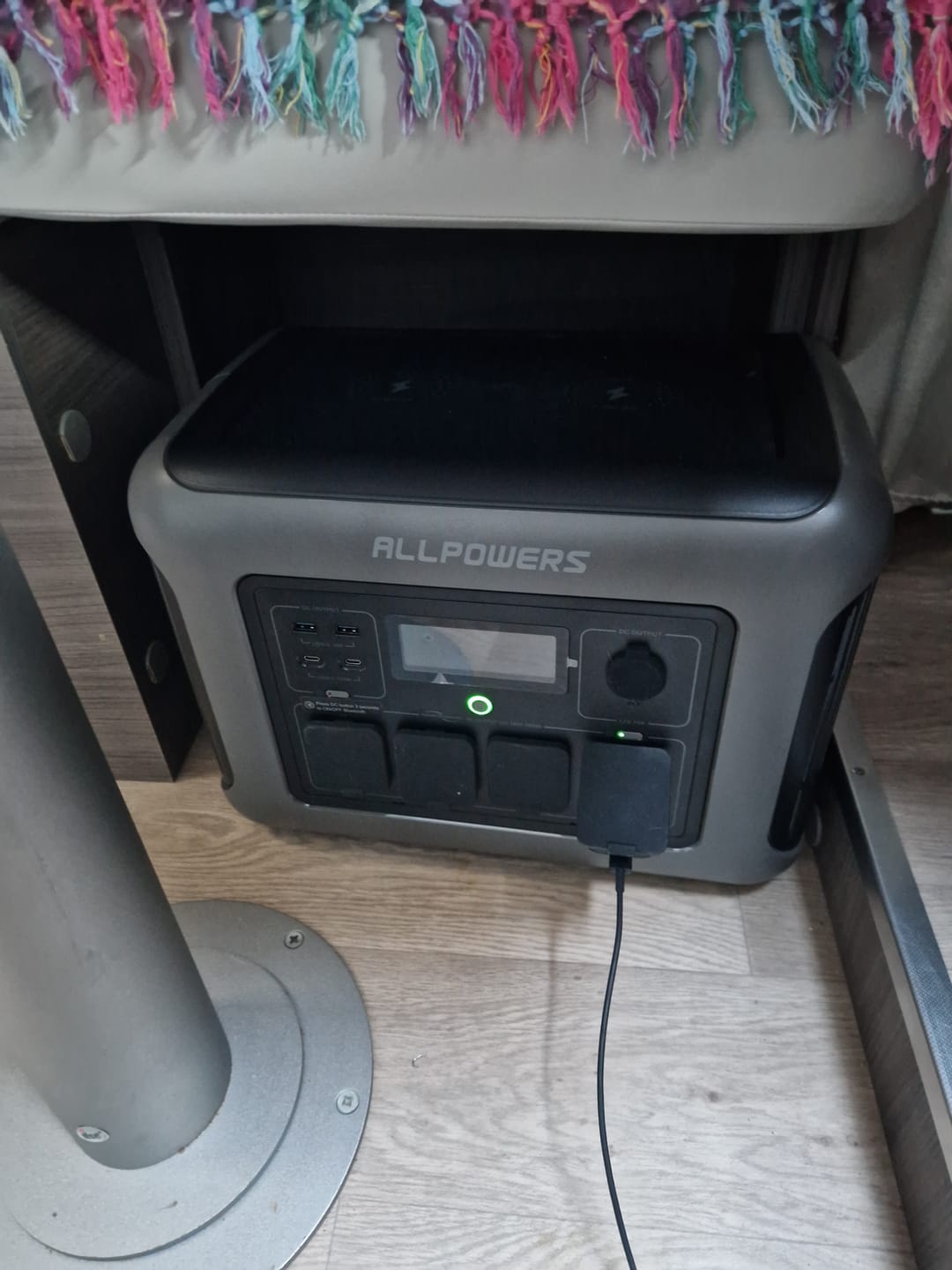 Customer photo review of ALLPOWERS R1500 Station électrique portable 1800W 1152Wh Batterie LiFeP04
