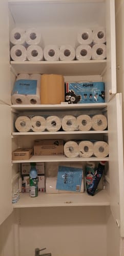 Customer photo review of PAPIER TOILETTE - Compact - 24 ou 72 rouleaux sur abonnement