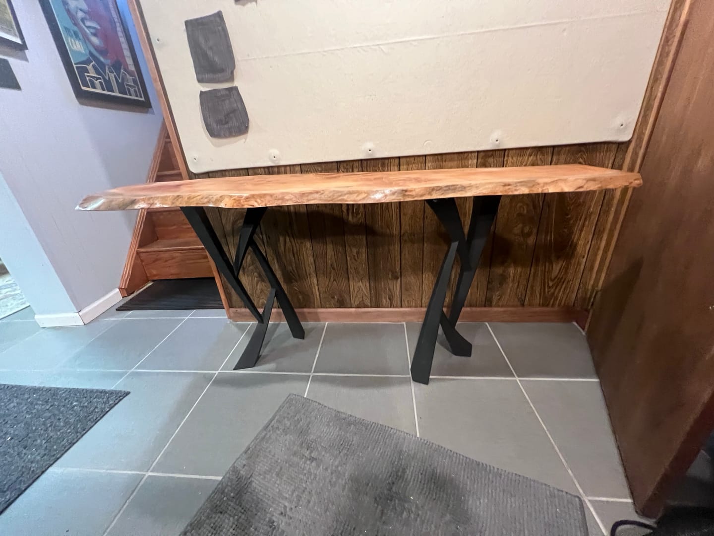 Customer photo review of Bench Legs 107 Draco 16H Metal DIY Furniture