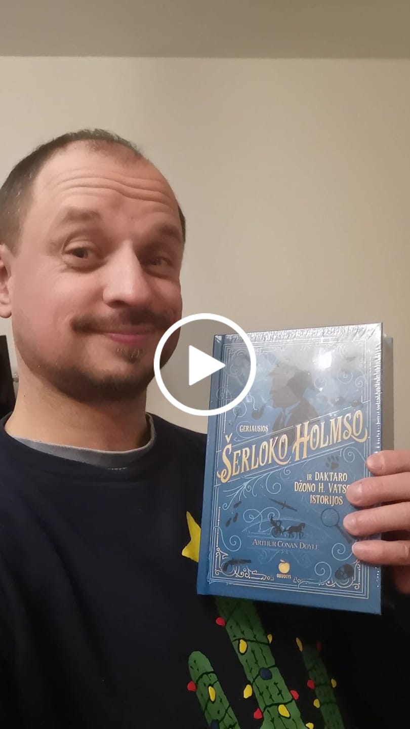 Customer video review of Geriausios Šerloko Holmso ir daktaro Džono H. Vatsono istorijos: raudonasis leidimas