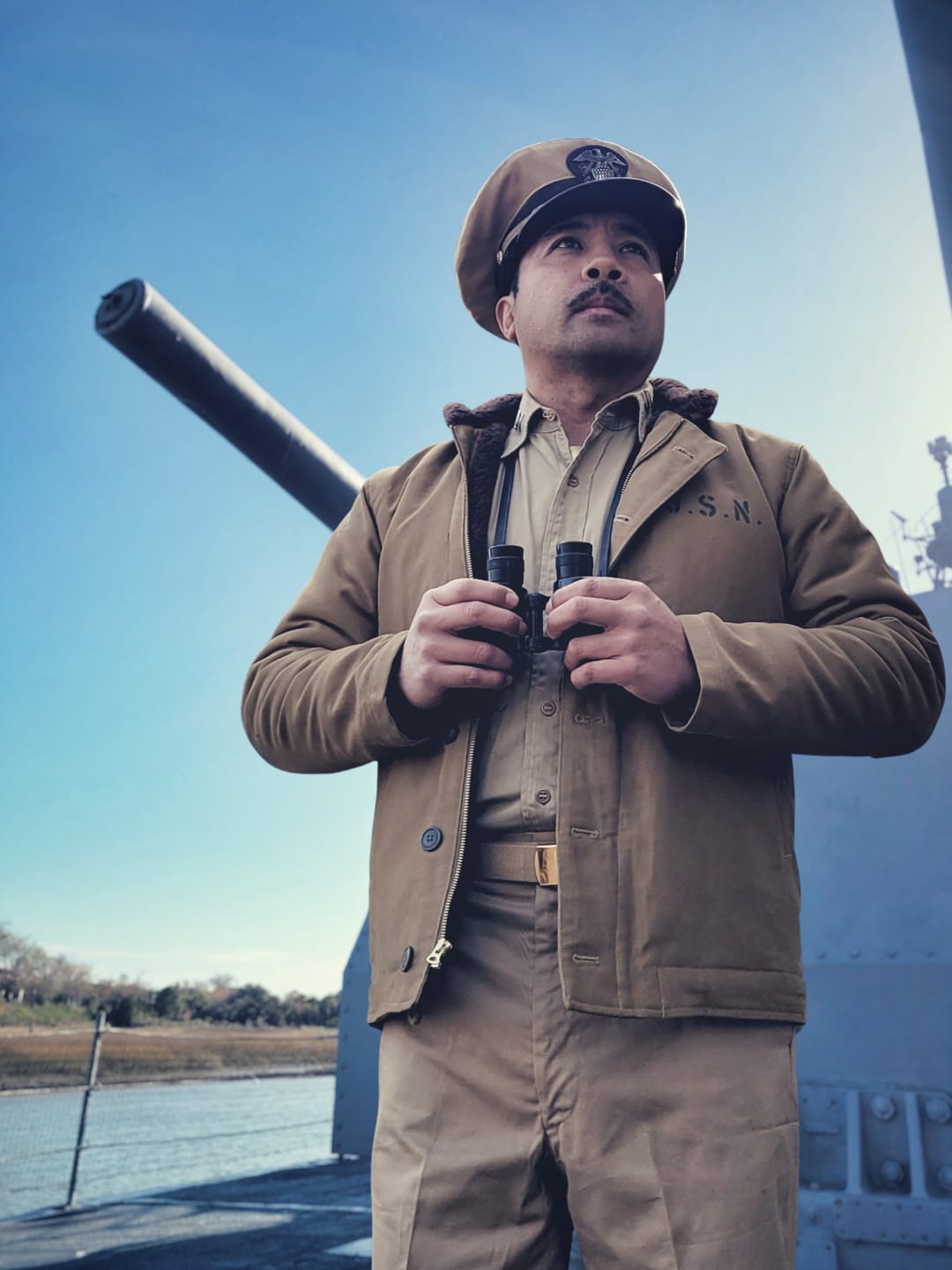 Customer photo review of 1940s US Navy N-1 Deck Jacket - Cost-effective Version