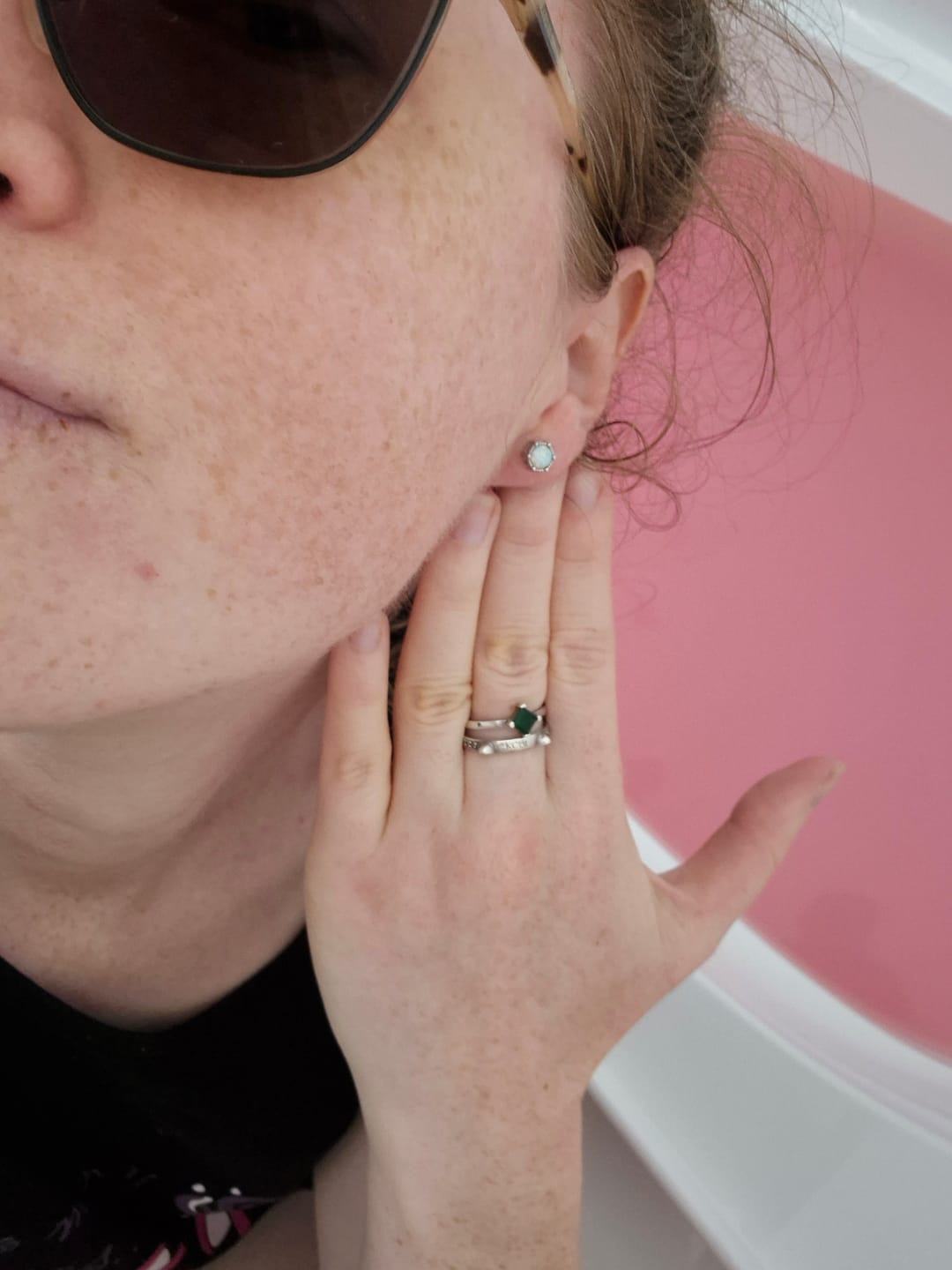 Customer photo review of Bubble Tea (Bath Bomb)