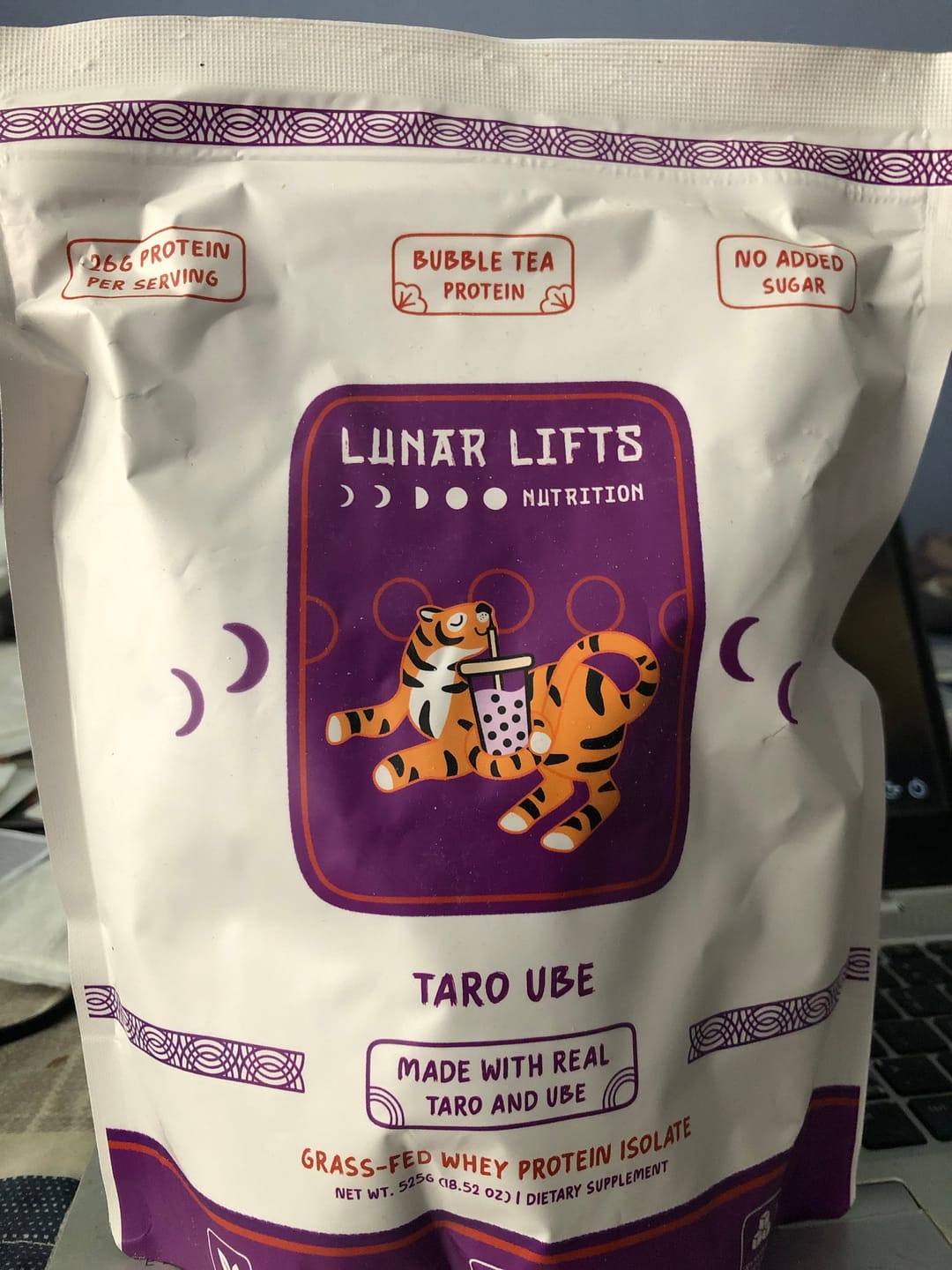 Customer photo review of Taro Ube - Whey Protein Isolate