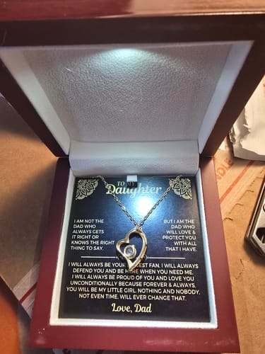 Customer photo review of To My Daughter - Love Dad - Beautiful Gift Set - SS559
